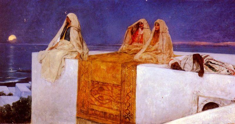 Jean-Joseph Benjamin-Constant Arabian Nights oil painting image